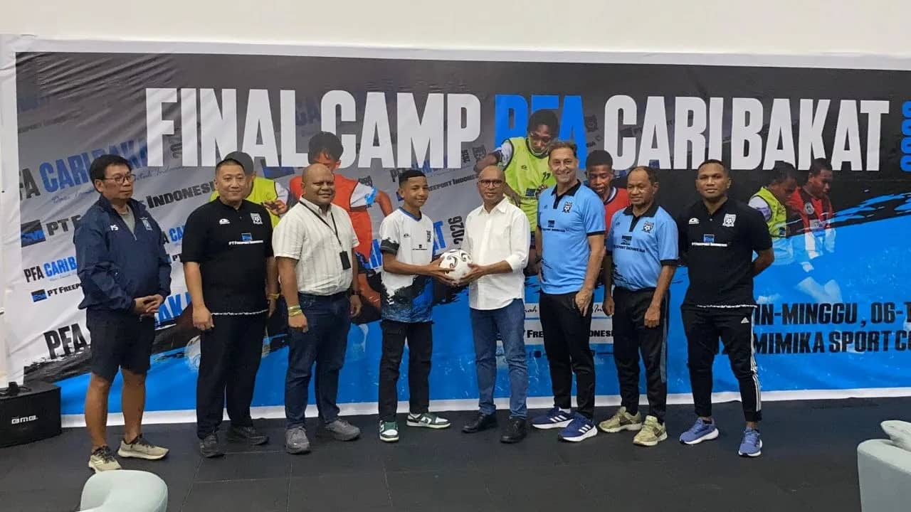 Ilustrasi berita PT Freeport: Masuk Final Camp, 59 Anak Papua Rebut 20 Kursi di Papua Football Academy