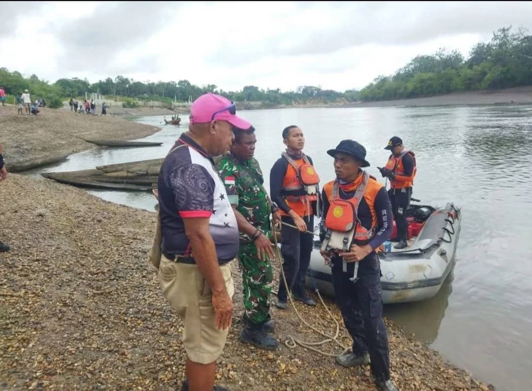 Ilustrasi berita Papua: Lima Jam Terseret Arus Sungai Digoel Saat Berenang, Seorang Pemuda Ditemukan Meninggal