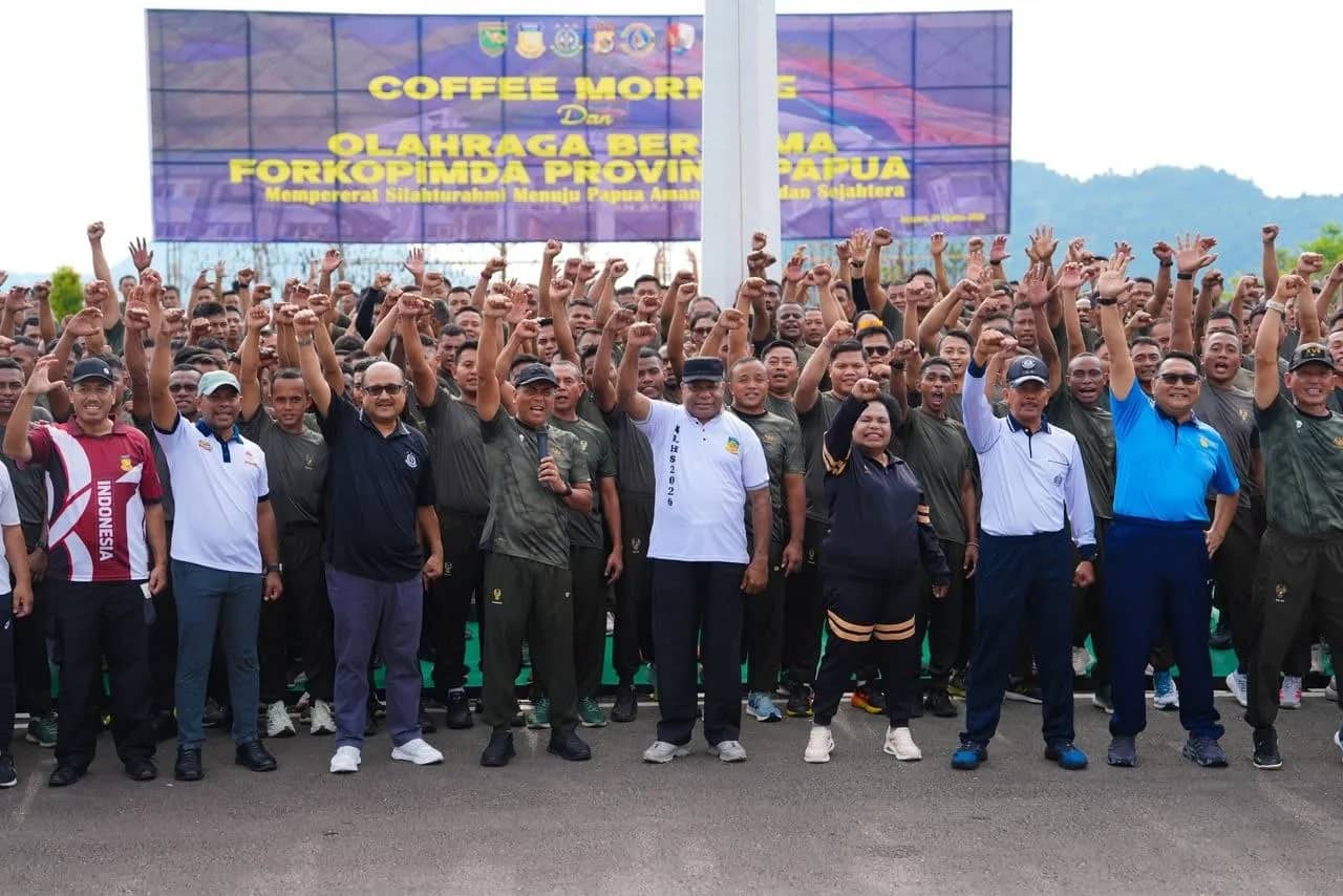 Ilustrasi berita JAYAPURA: Gubernur Papua Ajak Forkopimda Perkuat Kolaborasi untuk Wujudkan Papua CERAH