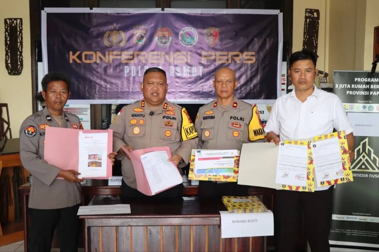 Ilustrasi berita Papua: Penipuan Berkedok Program Rumah Subsidi, Polres Asmat Tangkap Tersangka dan Ungkap Kerugian Rp1,29 Miliar