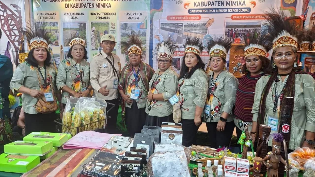 Ilustrasi berita Mimika: Dekranasda Mimika Promosikan 12 Produk Unggulan di Penas KTNA XVII Gorontalo