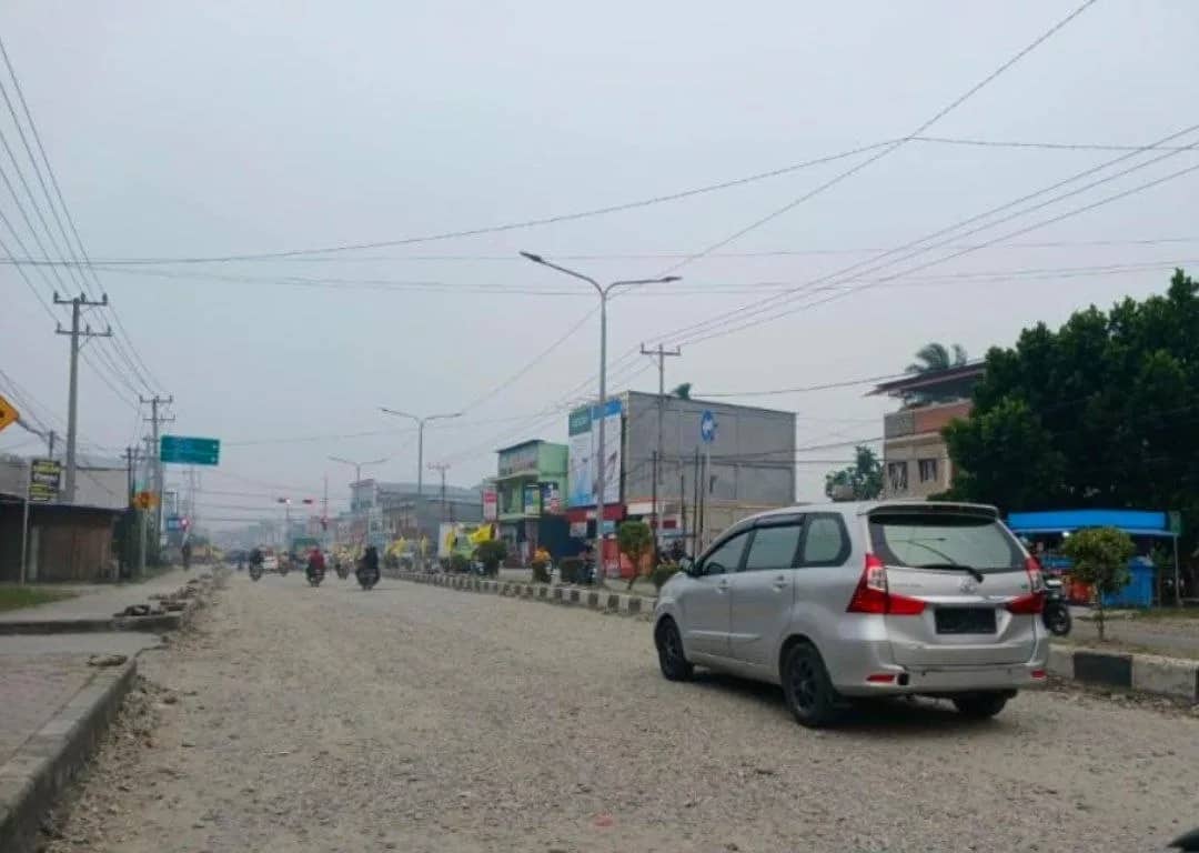 Ilustrasi berita Mimika: PUPR Mimika Rekonstruksi Jalan Hasanudin