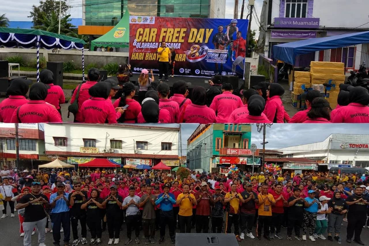 Ilustrasi berita Mimika: Door Prize hingga SIM Gratis, Ribuan Warga Padati CFD Timika pada Olahraga Bersama HUT Bhayangkara ke-80