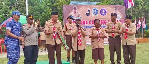 Ilustrasi berita JAYAPURA: Jambore XI Kwarcab Jayapura Tahun 2026 Resmi Dibuka