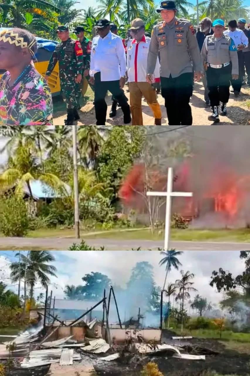 Ilustrasi berita Papua: Bentrok Antar Kampung di Kimaam, Sejumlah Rumah Dibakar, Bupati Merauke Turun Tangan Redam Konflik