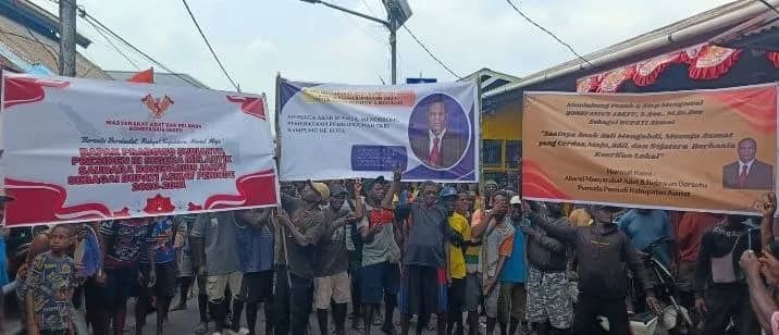 Ilustrasi berita Papua: Demo Tuntut Bonefasius Jakfu Dilantik, Ada Dugaan Upaya “Kudeta” Bupati Asmat ?