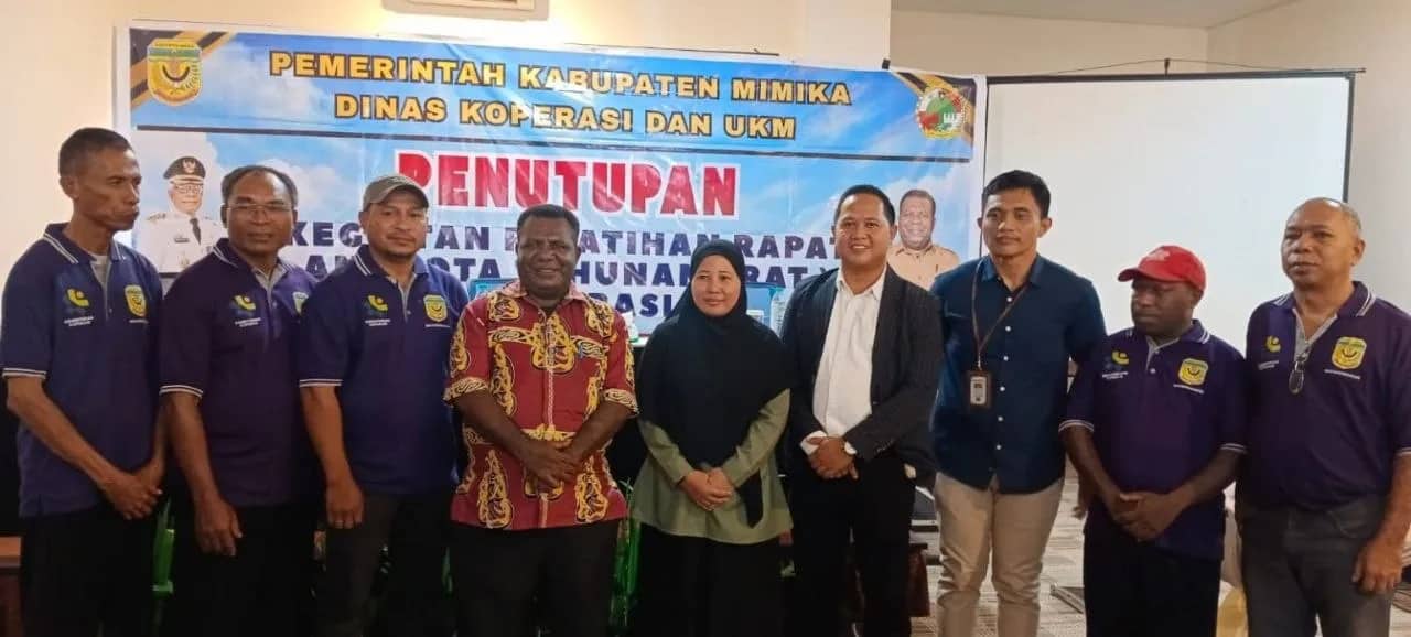 Ilustrasi berita Mimika: Koperasi di Mimika Didorong Bisa Mandiri, Tinggalkan Mental Bergantung pada Proposal