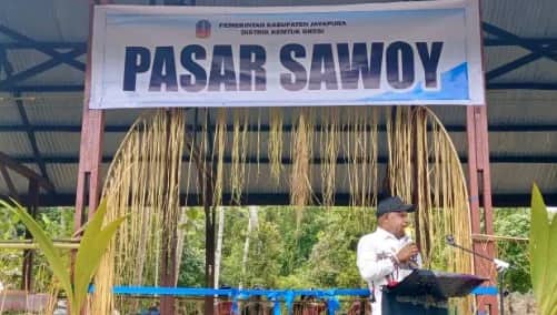 Ilustrasi berita JAYAPURA: Peresmian Pasar Sawoy di Distrik Kemtuk Gresi, Begini Pesan Bupati