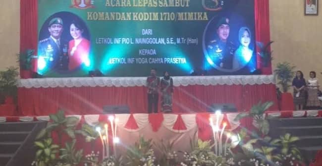 Ilustrasi berita Mimika: Lepas Sambut Dandim 1710 Mimika, Wabup JR Selalu Ingat Tentang Ini dari Letkol Nainggolan
