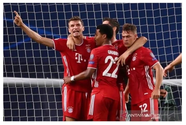 Ilustrasi berita Olahraga: Bayern Melenggang ke Final Usai Pulangkan Lyon