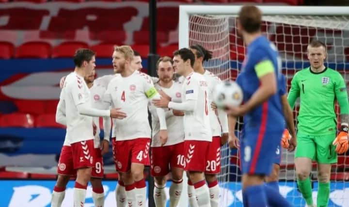 Ilustrasi berita Olahraga: Geser Inggris, Denmark Menang 1-0