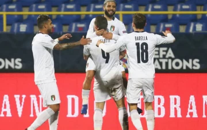 Ilustrasi berita Olahraga: Italia Lolos Empat Besar Setelah Bungkam Bosnia, Belanda Juga Menang