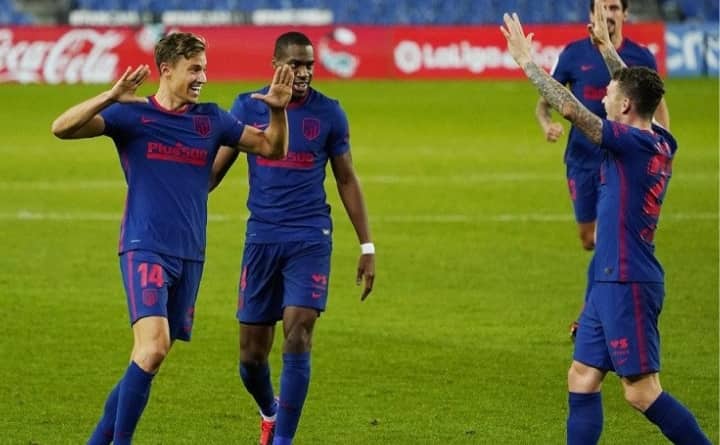 Ilustrasi berita Olahraga: Atletico Madrid Kokoh di Puncak Klasemen Usai Taklukkan Real Sociedad