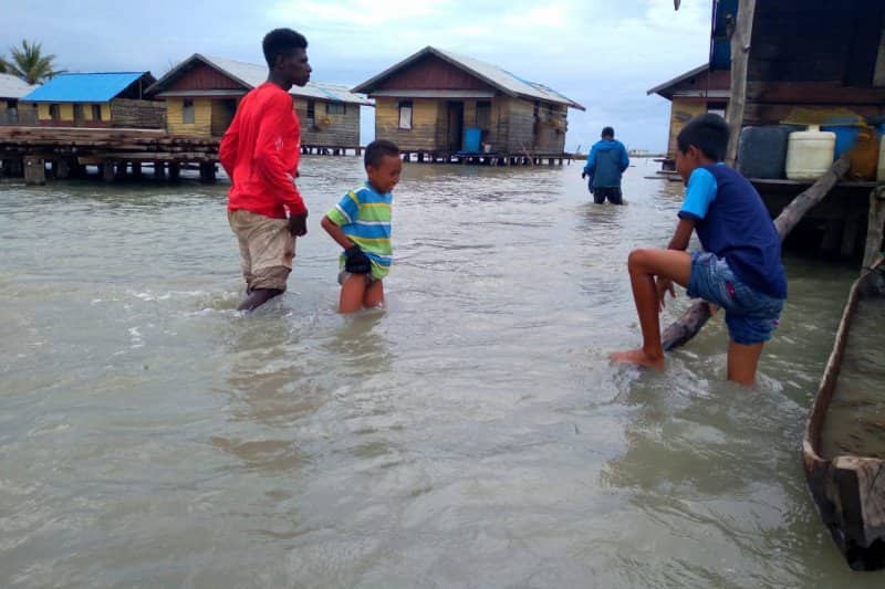 Ilustrasi berita BERITA UTAMA: Banjir landa lima kampung Distrik Waan