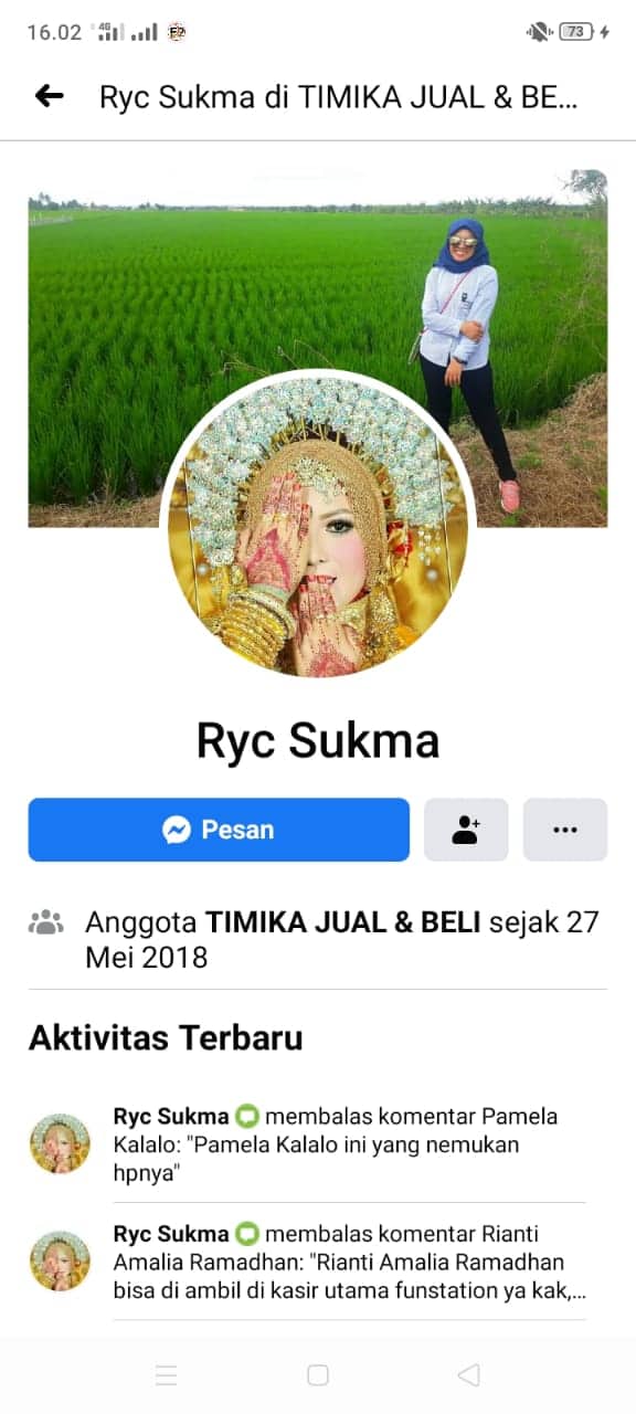 Ilustrasi berita Mimika: Posting Handphone yang Ditemukan di Diana Shoping Centre, Kejujuran Akun Ryc Sukma Banjir Pujian