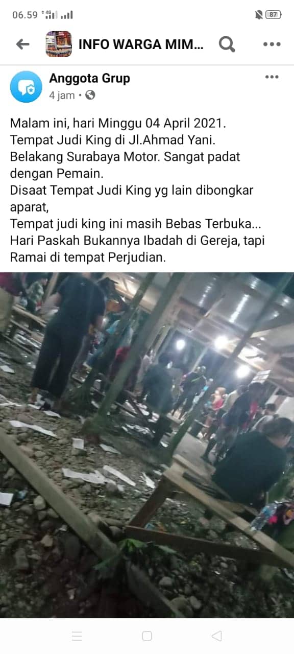 Ilustrasi berita Mimika: Yang Lain Dimusnahkan, Lokasi Judi King di Belakang Surabaya Motor "Sakti" dan Tetap "Berkibar"