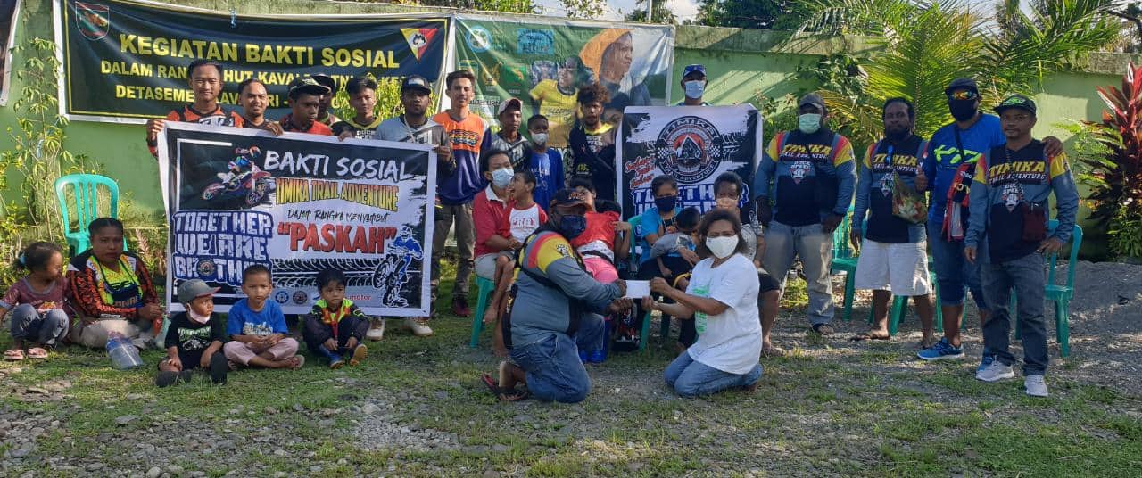Ilustrasi berita Mimika: Peduli Anak Cacat, Komunitas Timika Trail Adventure Berbagi Kasih Dengan Yayasan Cinta Bella