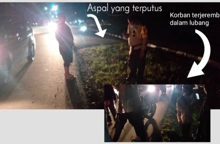 Ilustrasi berita Mimika: Kontraktor Lalai, Tadi Malam 3 Pengendara Motor Terjungkal di Aspal Putus Jembatan SP 2