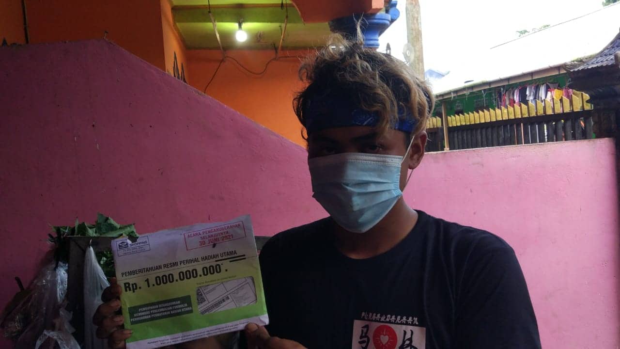 Ilustrasi berita Mimika: Apes!!! Dijanjikan Hadiah 1 Miliar, Tukang Sayur Malah Tertipu Jutaan Rupiah dari Easy Shopping