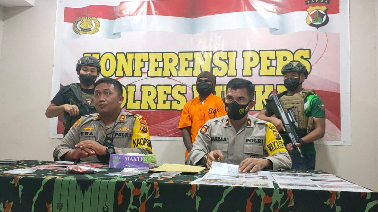 Ilustrasi berita Mimika: Astaga !!! Seorang Teroris KKB Pelaku Rentetan Aksi Penembakan di Tembagapura Ditangkap di Jalan Ahmad Yani