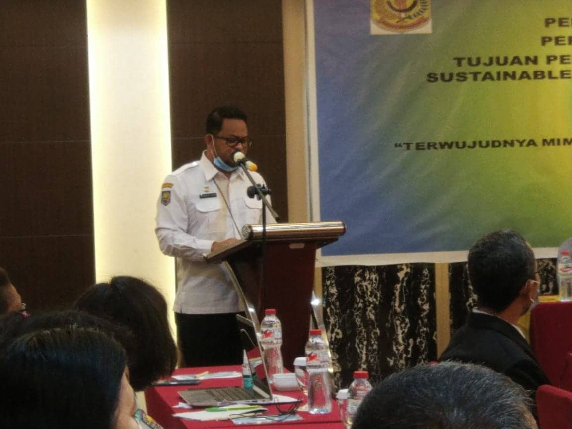 Ilustrasi berita Mimika: Puji Bupati Eltinus di Forum SDGs, Sekda Gomar: Pembangunan Mimika Dalam 7 Tahun Meningkat Pesat
