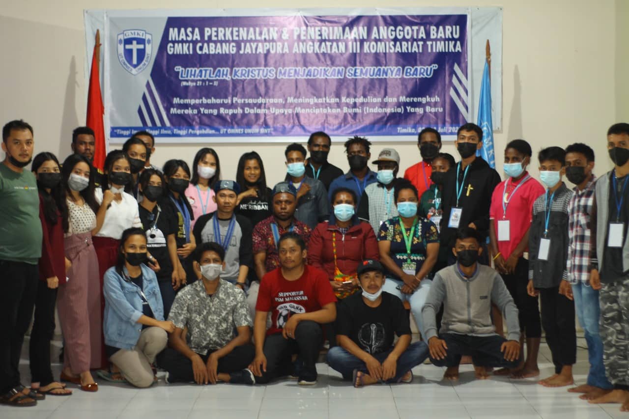 Ilustrasi berita Mimika: Gelar Maper, GMKI Komisariat Timika Terima 13 Anggota Baru Angkatan III