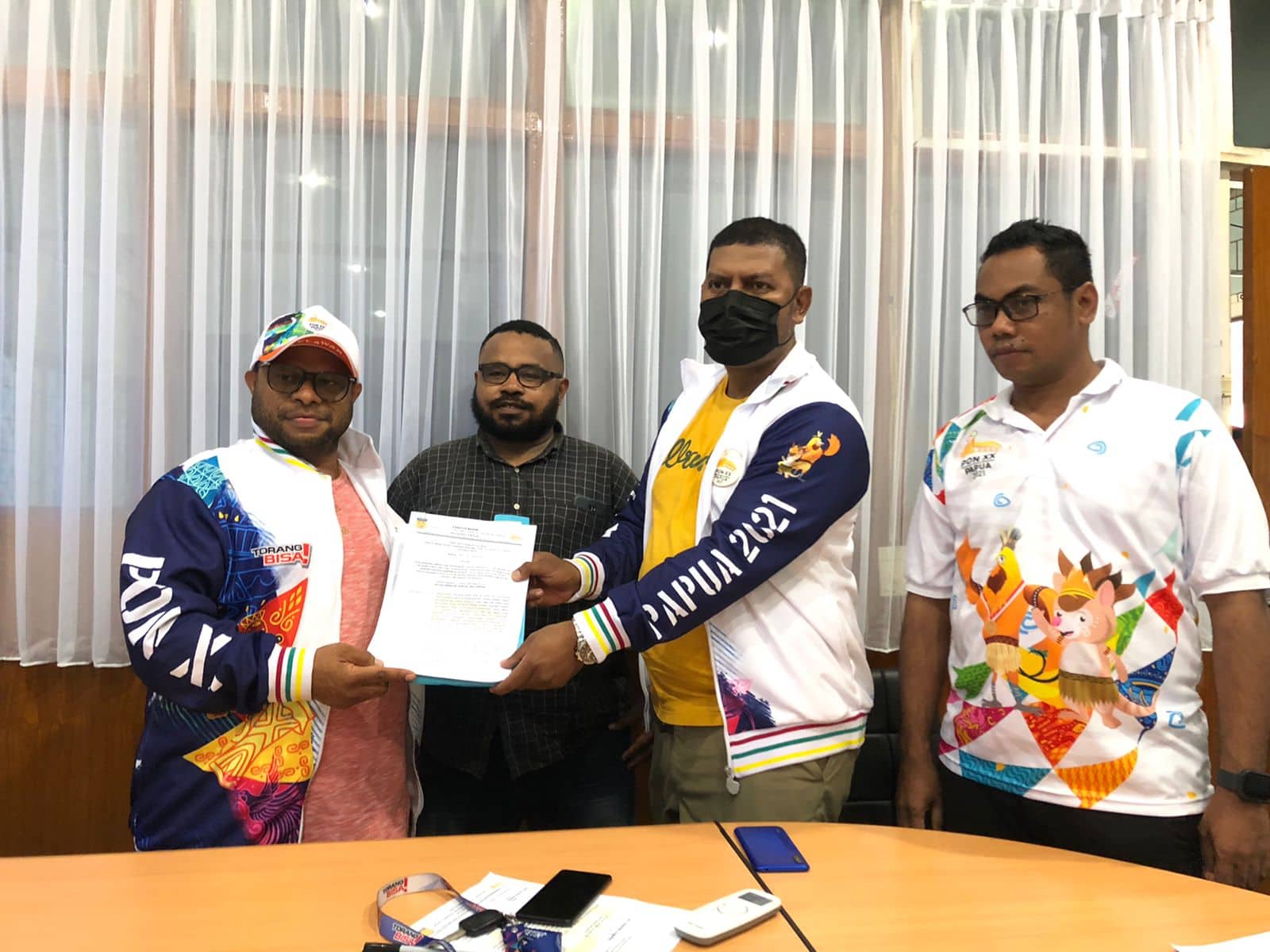 Ilustrasi berita Mimika: SK Relawan PON Klaster Mimika Resmi Diserahkan PB PON Papua, 3.892 Orang Bakal Terlibat