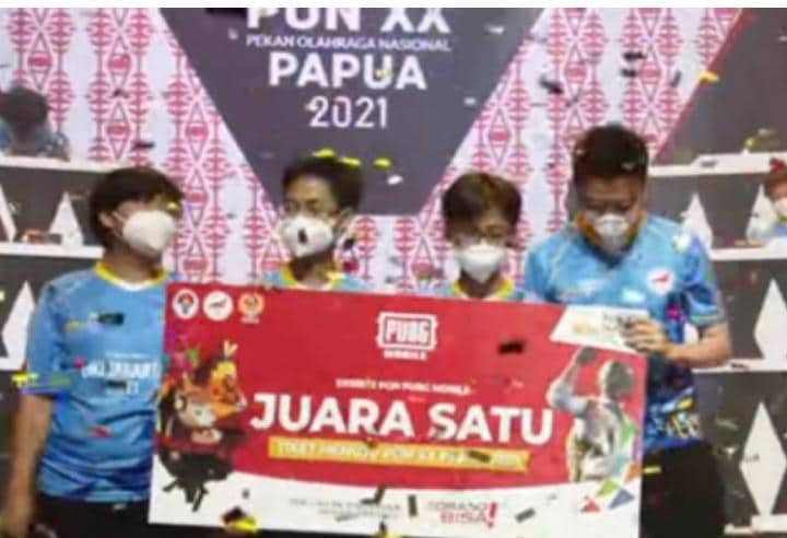 Ilustrasi berita Papua: PON Papua, DKI Jakarta Sabet Emas PUBG Mobile Ekshibisi Esport