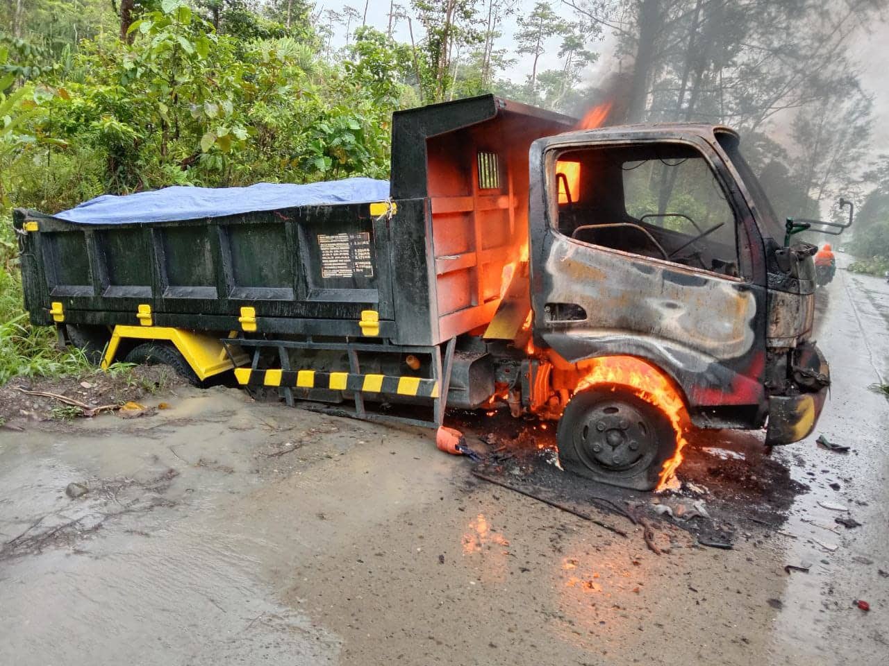 Ilustrasi berita Mimika: Palang Djayanti Dibuka, Polisi Amankan Sopir Truk yang Tewaskan Alince, Begini Kronologis Kejadian