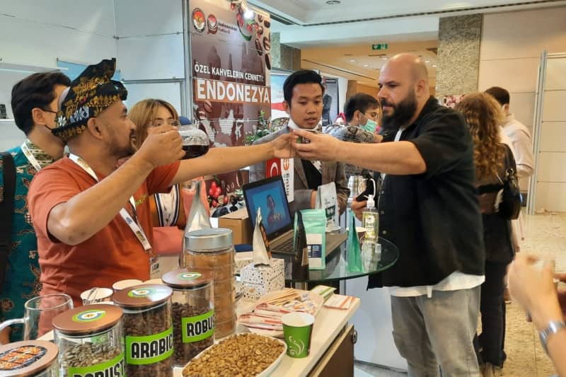 Ilustrasi berita BERITA UTAMA: Indonesia raih pembelian 600 ton biji kopi lewat pameran di Turki