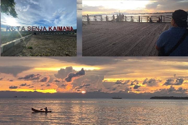 Ilustrasi berita Papua: Catatan Tour Krew Fajar Papua Menuju Teluk Triton : Senja Indah di Tanjung Simora yang Fenomenal (bagian 5)