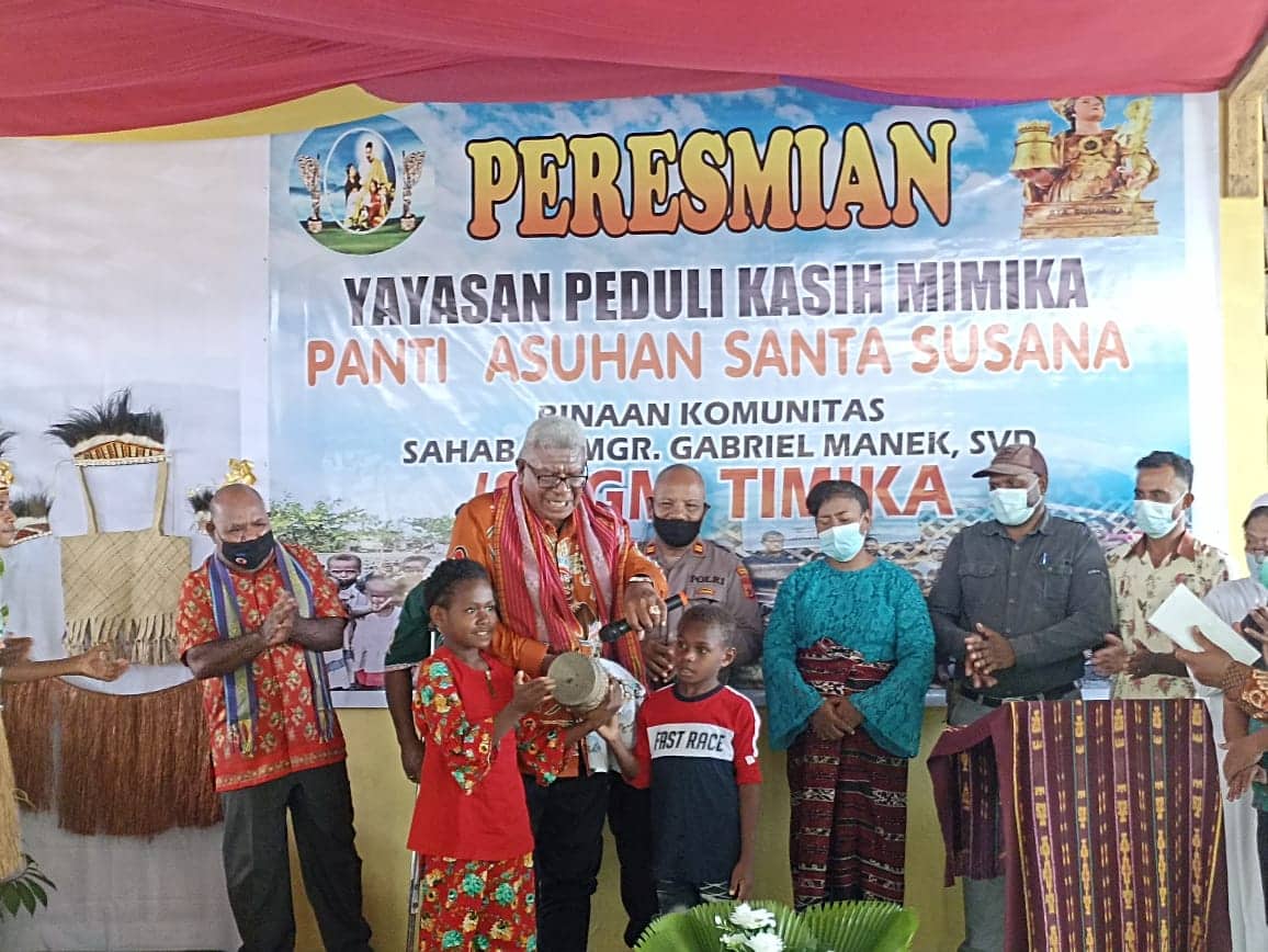 Ilustrasi berita Mimika: Wabup John Rettob Resmikan Yayasan Peduli Kasih Panti Asuhan Santa Susana