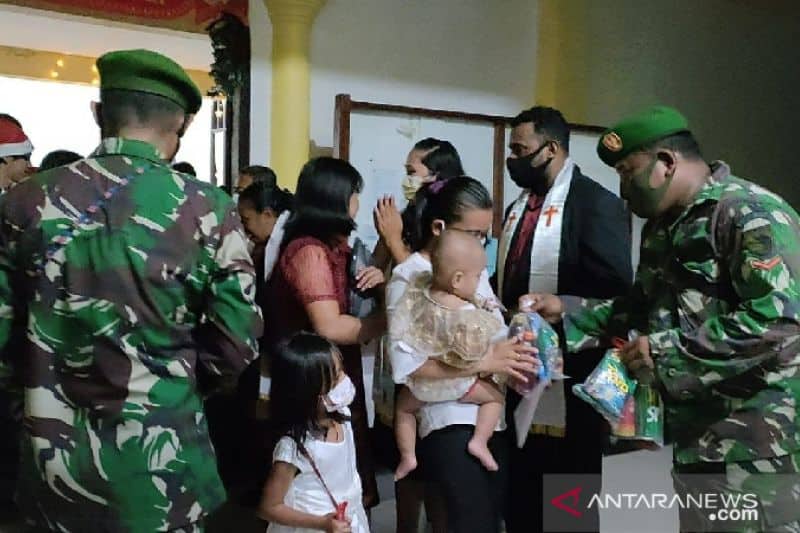 Ilustrasi berita Papua: Kodam XVII/Cenderawasih Bantu Pengamanan Ibadah Natal di Papua