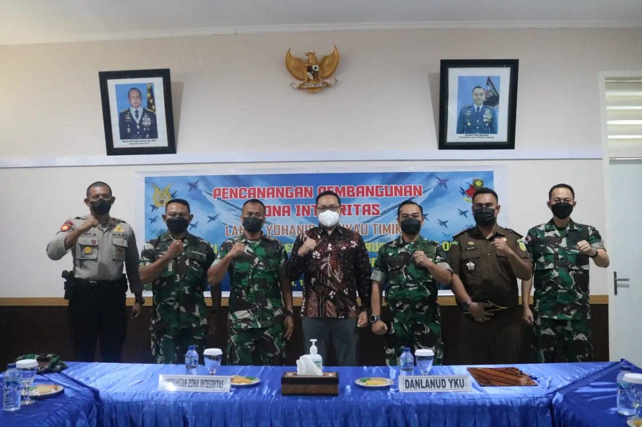 Ilustrasi berita Mimika: Lanud Yohanis Kapiyau Canangkan Pembangunan Zona Integritas Wilayah Bebas Korupsi