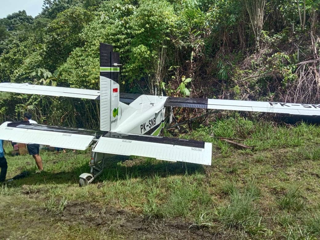 Ilustrasi berita Nasional: Breakingnews: Pesawat Pilatus yang Ditumpangi Empat Orang Alami Kecelakaan di Paniai