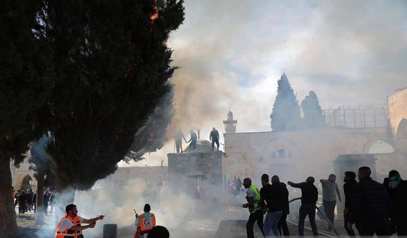 Ilustrasi berita BERITA UTAMA: Israel-Lebanon Baku Tembak Pasca Bentrokan di Yerusalem