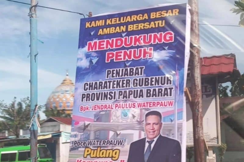 Ilustrasi berita Papua: Tokoh Adat Usul Paulus Waterpauw Jadi Penjabat Gubernur Papua Barat