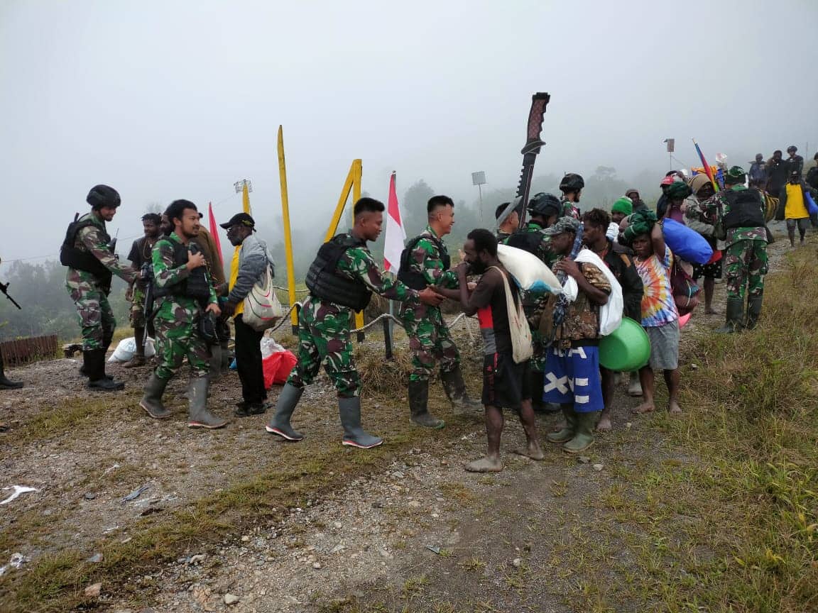 Ilustrasi berita Papua: Setelah 4 Tahun Mengungsi, Warga Distrik Yigi di Kabupaten Nduga Kembali ke Rumah
