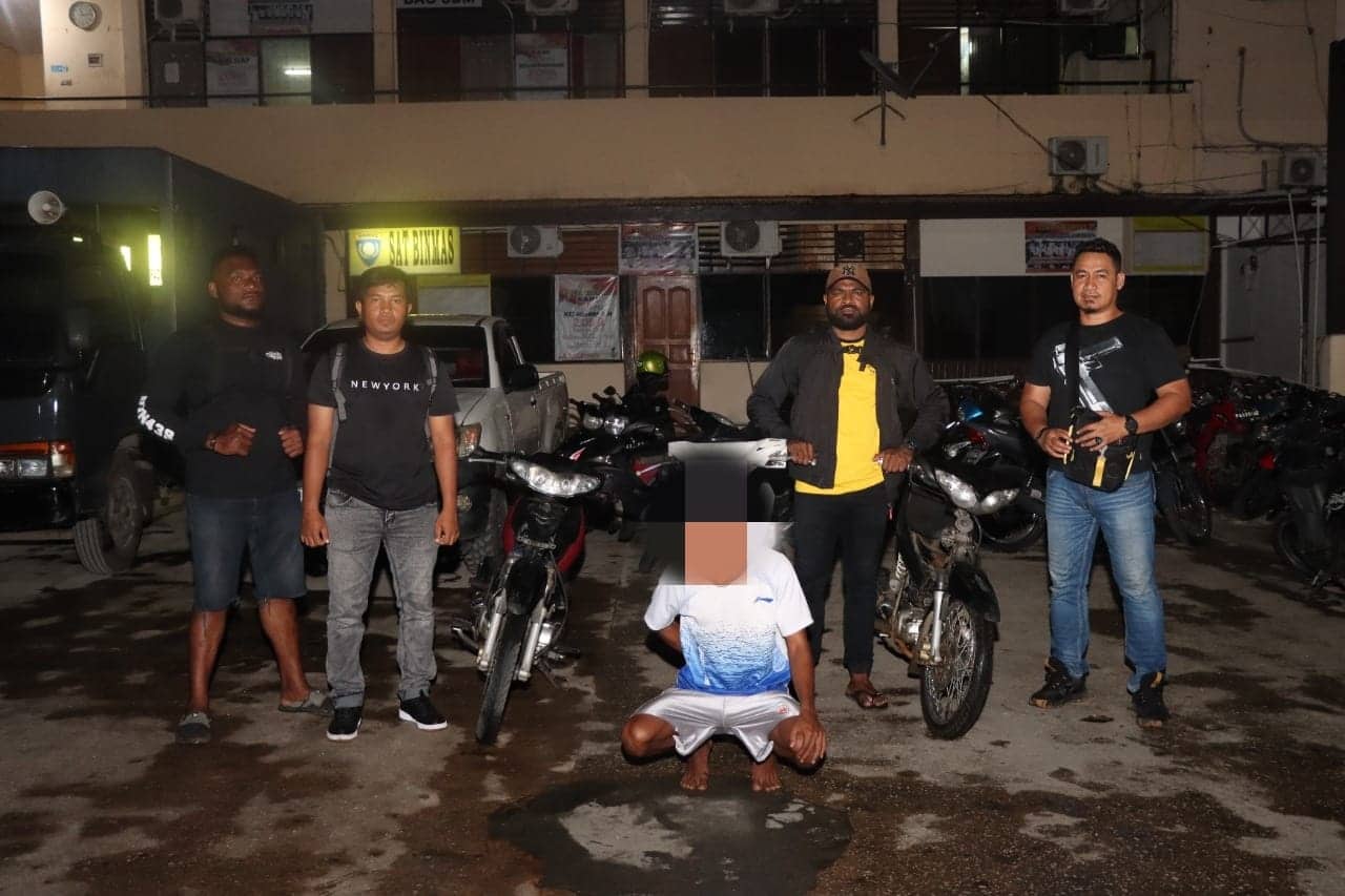 Ilustrasi berita Papua: Spesialis Curanmor Ditangkap Tim Resmob Numbay, Tiga Motor Diamankan