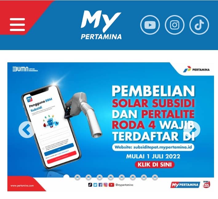 Ilustrasi berita Nasional: Mimika Masuk 50 Kota Baru yang Wajib Daftar MyPertamina untuk Beli Pertalite