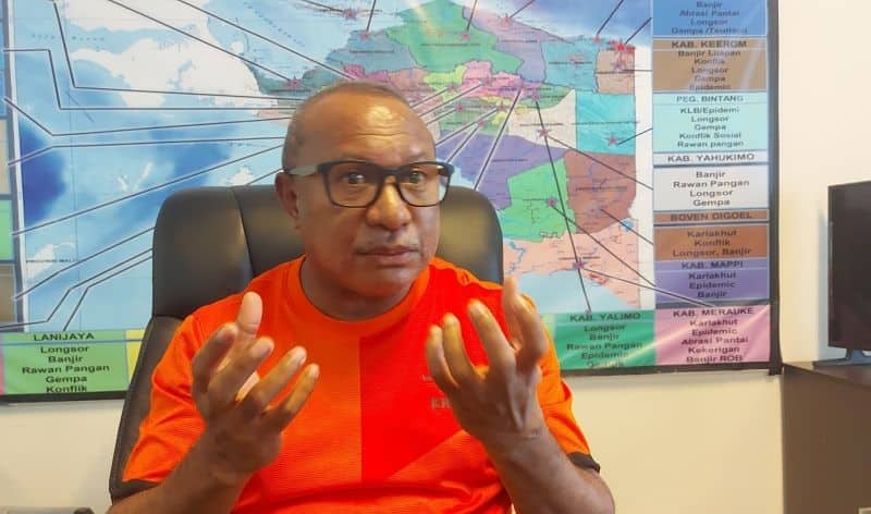 Ilustrasi berita Papua: BPBD Kesulitan Mendata Kondisi Warga Terdampak Bencana di Kuyawage