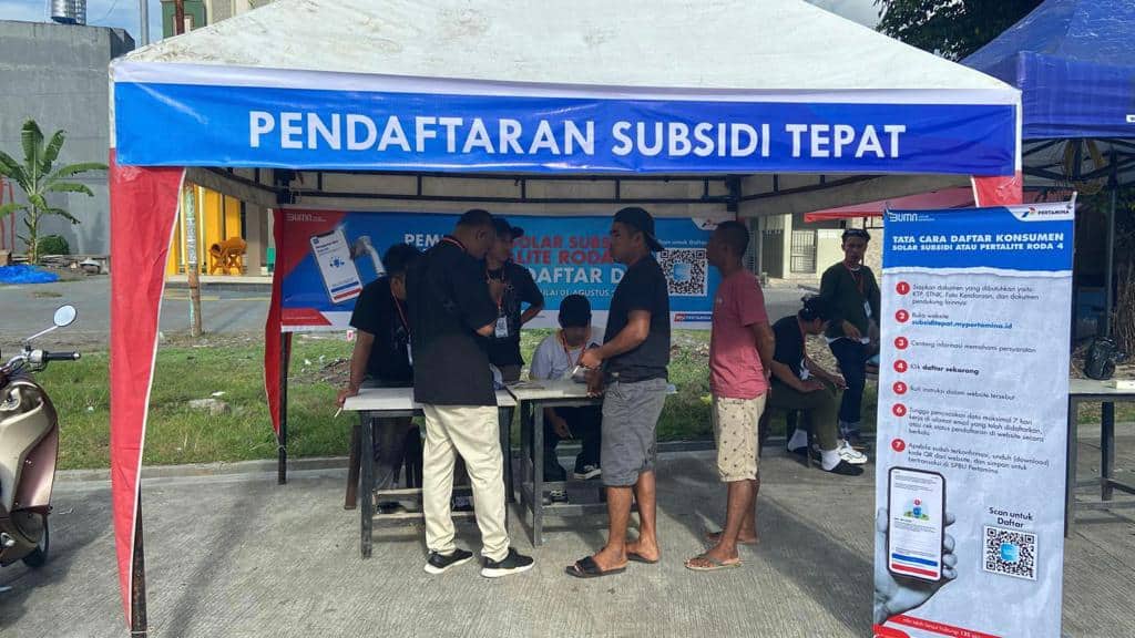 Ilustrasi berita Papua: Lebih Dari 9.000 Pendaftar, Pertamina Optimis Sukseskan Subsidi Tepat di Papua Maluku