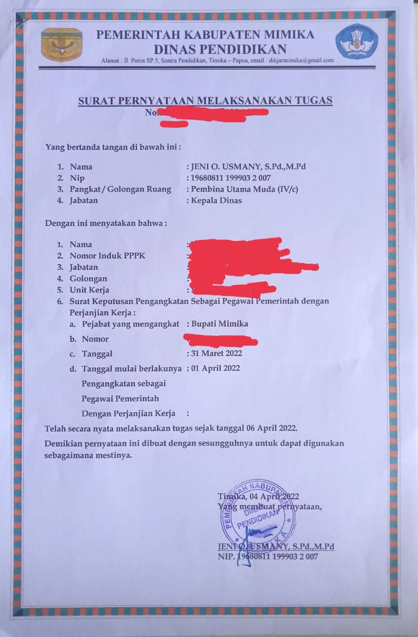Ilustrasi berita Mimika: Keluhan Gaji 9 Bulan Guru PPPK Sampai di Plt Bupati, Tiba-tiba SPMT Dibagikan, Tapi "Potong" 3 Bulan