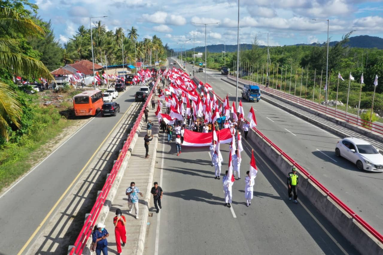Ilustrasi berita Papua: Kodam XVII/Cenderawasih Bersama Pemuda Gelar Kirab Pengibaran 1000 Bendera Dan Bhakti Sosial di Pantai Holtekamp