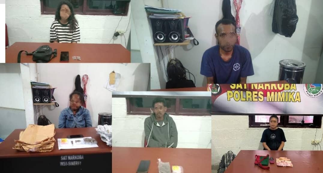 Ilustrasi berita Mimika: Lima Pelaku Pengedar Ganja Dibekuk di Tiga Lokasi Berbeda di Timika, Oknum Pegawai Honorer Terlibat