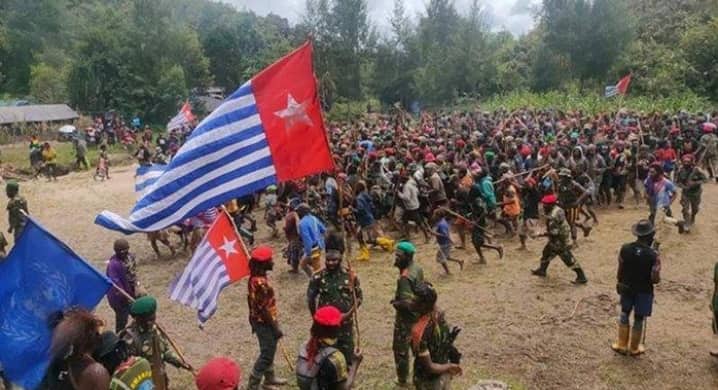 Ilustrasi berita Papua: Dua "Jenderal" Sayap Militer OPM Bermusuhan, 57 Simpatisan KKB Papua Ditangkap