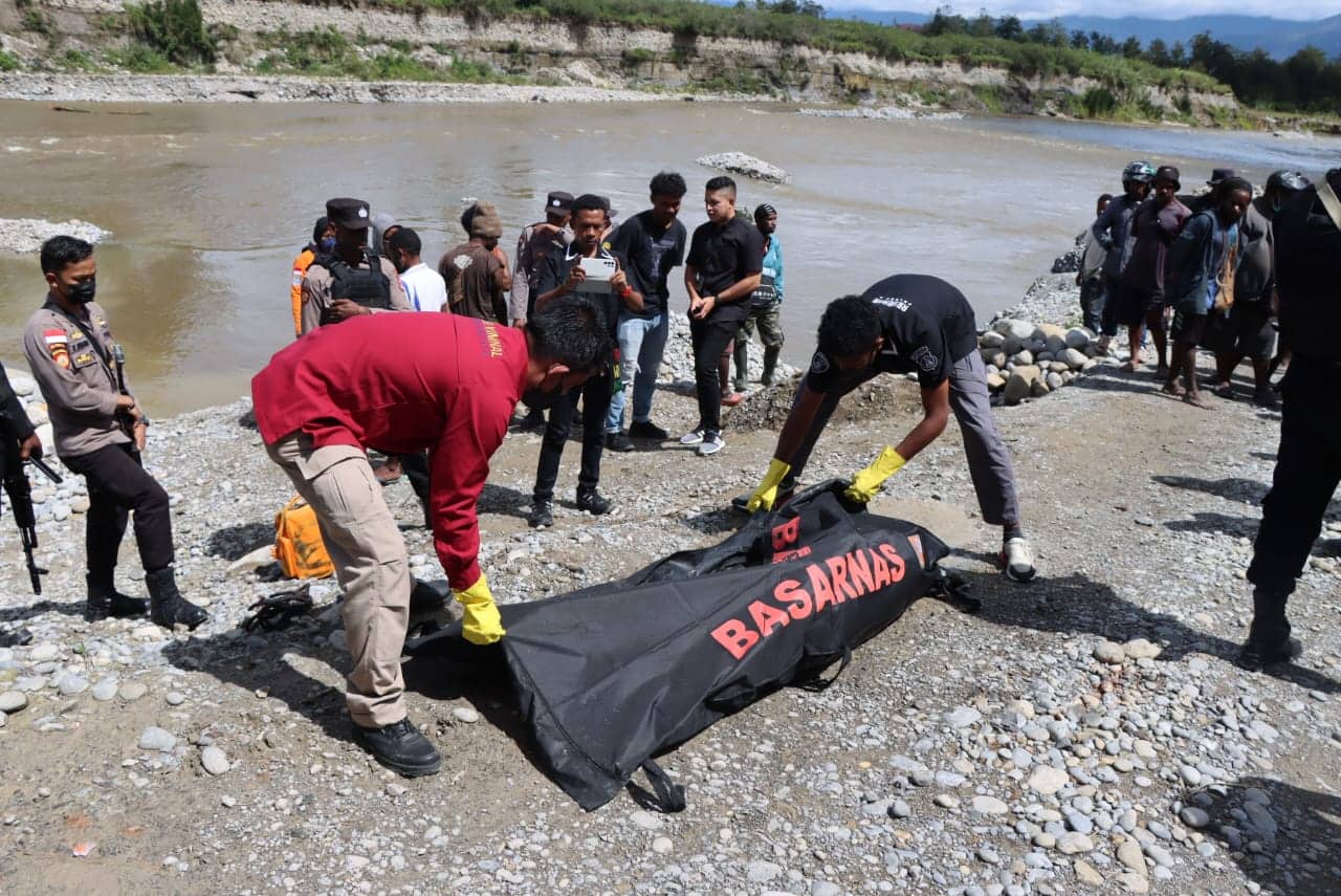 Ilustrasi berita JAYAPURA: Sesosok Jenazah Ditemukan di Sungai Wouma Jayawijaya, Ternyata Pensiunan Guru