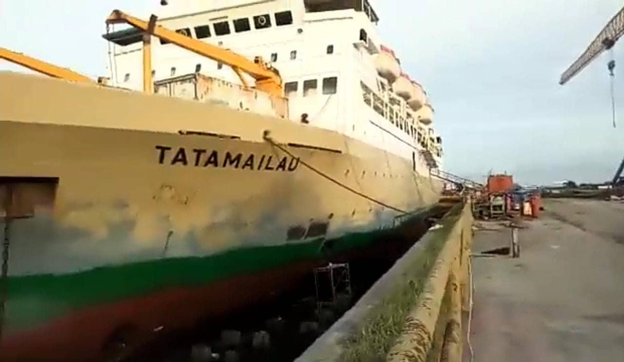 Ilustrasi berita Mimika: KM. Tatamailau Docking di Pelabuhan Makassar, Pelni Hanya Layani Empat Kali Pelayaran di Bulan Februari