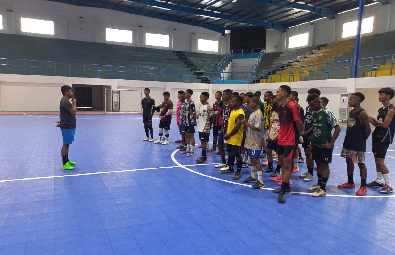 Ilustrasi berita Mimika: Jelang Liga Nusantara Zona Papua, 20 Pemain Lolos Seleksi Tahap Pertama Asosiasi Futsal Kabupaten Mimika