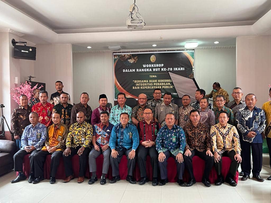 Ilustrasi berita Papua: IKAHI Papua Minta Hakim Tingkatkan Profesionalisme dan Komitmen Berikan Keadilan Bagi Masyarakat